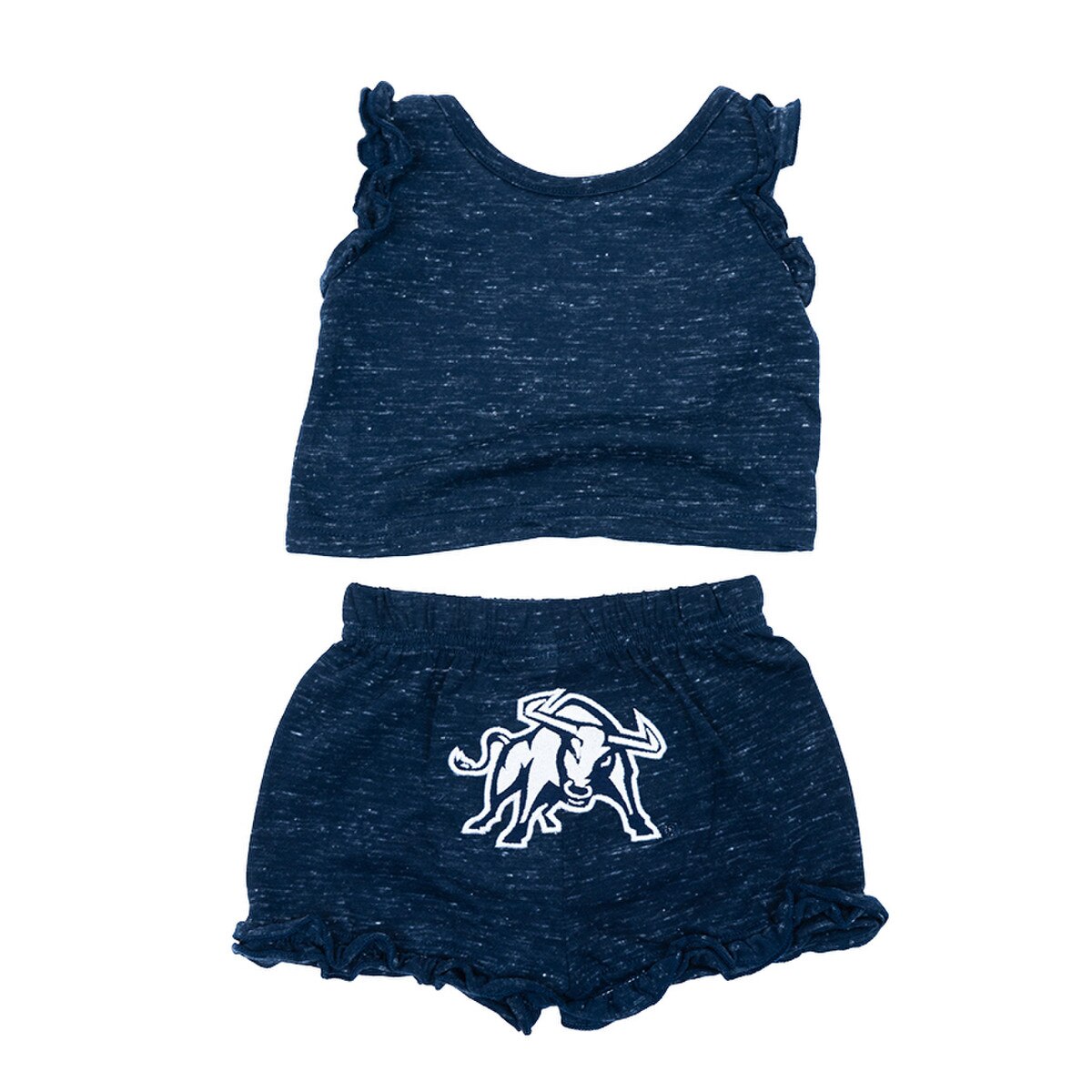 Infant Utah State Aggies Embroidered Ruffle Tank Top